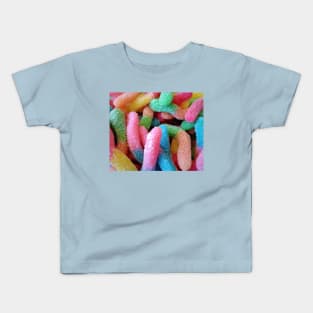 Sour Worms Kids T-Shirt